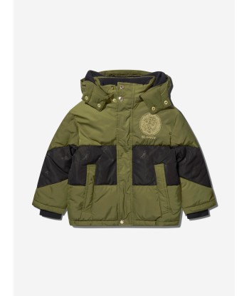 ED Hardy Boys Puffer Jacket in Green en stock