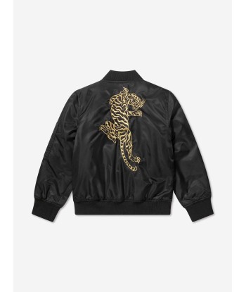 ED Hardy Boys Bomber Jacket in Black Amélioration de cerveau avec