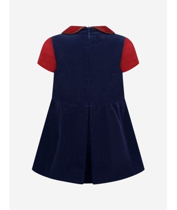 GUCCI Baby Girls Corduroy Dress Vous souhaitez 