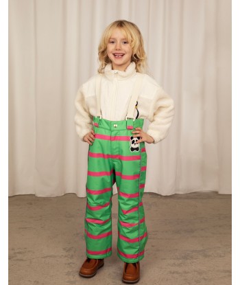 Mini Rodini Girls panda Soft Ski Trousers in Green Comparez et commandez 