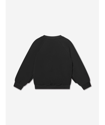 Mini Rodini Kids Bat Sleeve Sweatshirt in Black Le MVP de beaucoup