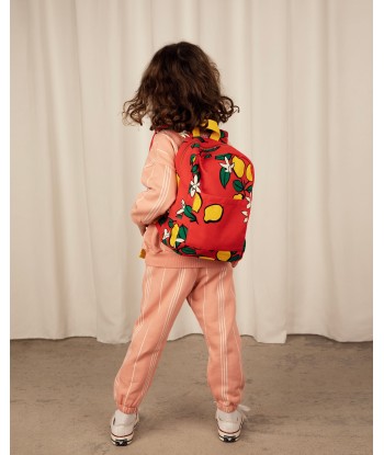 Mini Rodini Girls Lemons Backpack in Red de technologie