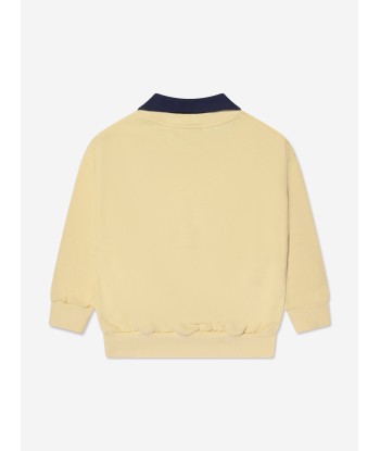 Mini Rodini Kids Baguette Sweatshirt in Yellow Toutes les collections ici