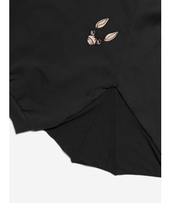 Mini Rodini Kids Bat Sleeve Sweatshirt in Black Le MVP de beaucoup