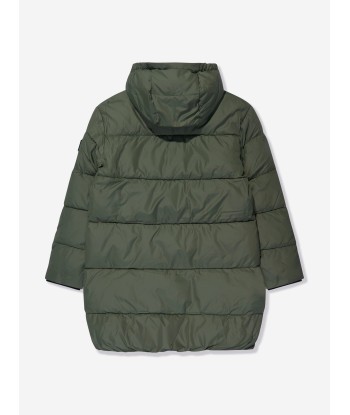 Calvin Klein Boys Essential Parka Puffer in Green 2023