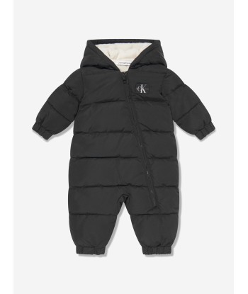 Calvin Klein Baby Padded Snowsuit in Black le concept de la Pate a emporter 