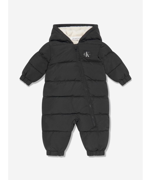 Calvin Klein Baby Padded Snowsuit in Black le concept de la Pate a emporter 