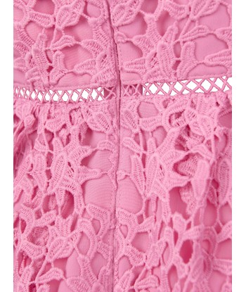 Self Portrait Girls Azaelea Lace Dress in Pink prix