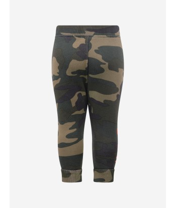 Dsquared2 Baby Green Camouflage Cotton Joggers Comparez et commandez 