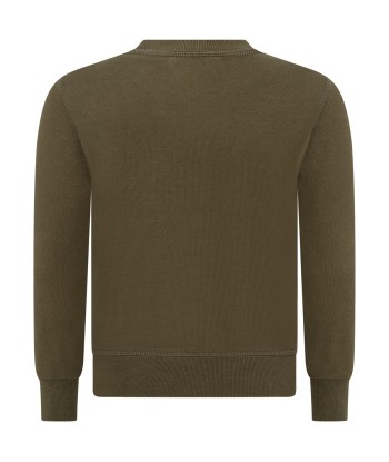 Dsquared2 Boys Olive Green Icon Sweater l'évolution des habitudes 