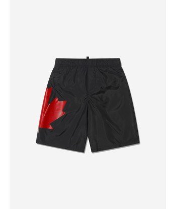 Dsquared2 Boys Logo Print Swim Shorts Comparez et commandez 