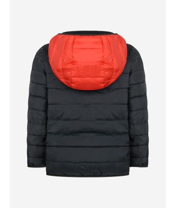 EA7 Emporio Armani Boys & Red Padded Jacket livraison et retour toujours gratuits