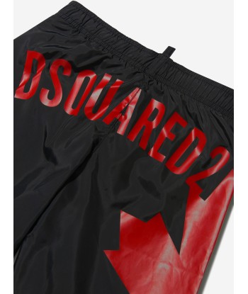 Dsquared2 Boys Logo Print Swim Shorts Comparez et commandez 