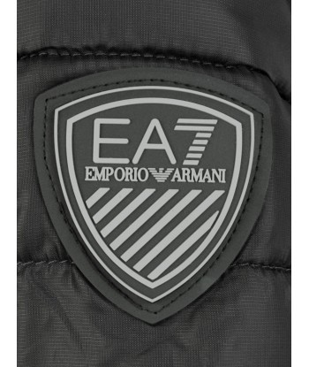 EA7 Emporio Armani Boys & Grey Padded Jacket 50% de réduction en Octobre 2024