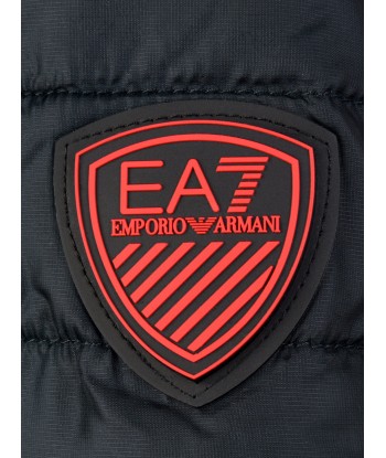 EA7 Emporio Armani Boys & Red Padded Jacket livraison et retour toujours gratuits