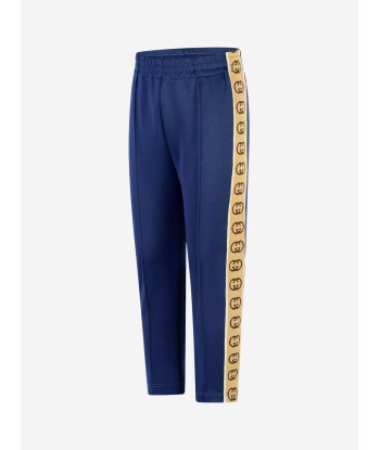 Gucci Boys Technical Jersey GG Trim Joggers français