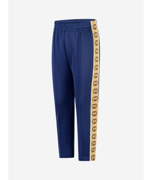 Gucci Boys Technical Jersey GG Trim Joggers français