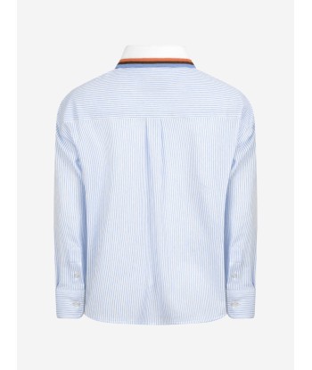 Fendi Boys Shirt - Striped Cotton Shirt Véritable concentré