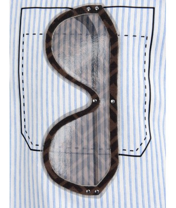 Fendi Boys Shirt - Striped Cotton Shirt Véritable concentré