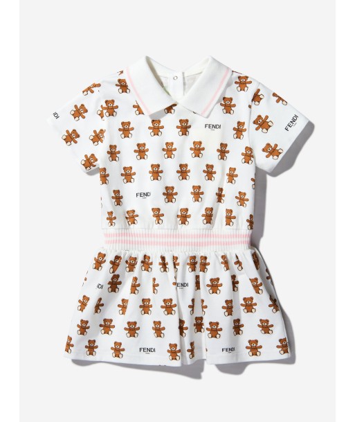 Fendi Baby Girls Cotton Teddy Bear Dress de votre