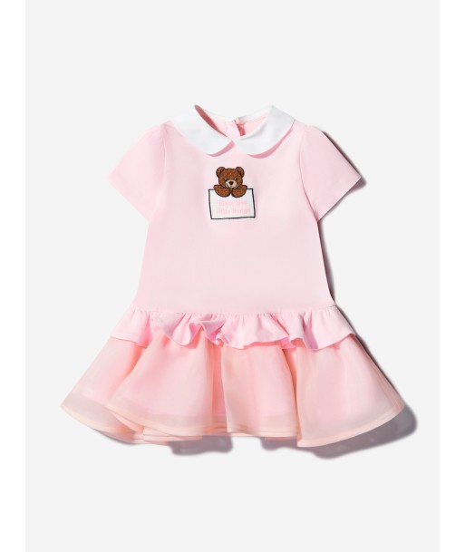 Fendi Baby Girls Cotton Teddy Bear Dress offre 