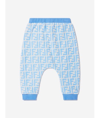 Fendi Baby Unisex FF Logo Trousers en stock