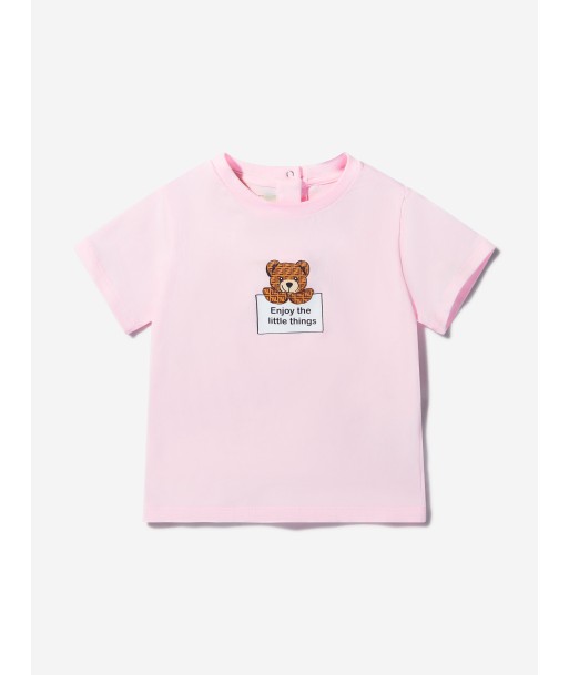 Fendi Baby Unisex Cotton Teddy Bear T-Shirt l'évolution des habitudes 