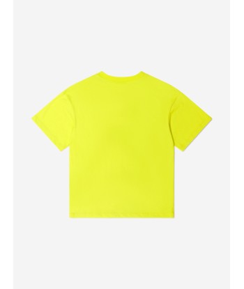 Fendi Unisex Cotton Fendiness Logo Print T-Shirt à prix réduit toute l'année