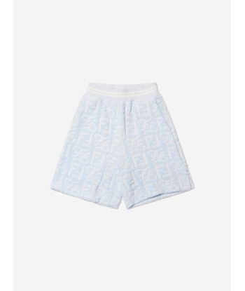 Fendi Boys Towelling Karligraphy Shorts meilleur choix