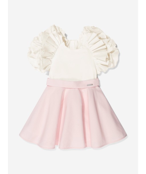 Jessie And James Girls Cotton Ruffle Dress Comparez et commandez 