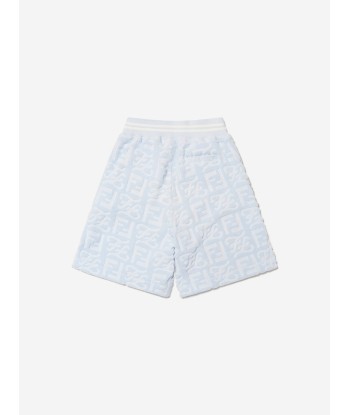 Fendi Boys Towelling Karligraphy Shorts meilleur choix