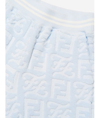 Fendi Boys Towelling Karligraphy Shorts meilleur choix