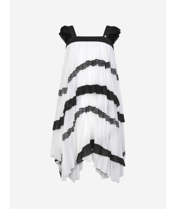 Givenchy Girls & Black Pleated Dress Livraison rapide