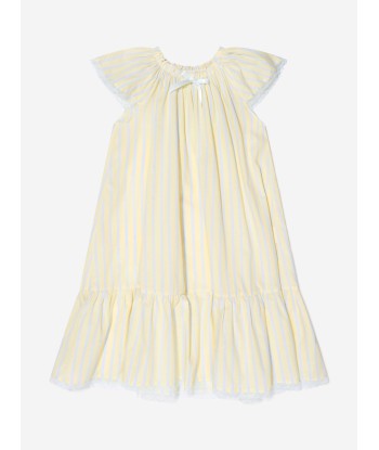 Amiki Children Girls Cotton Striped Nightdress paiement sécurisé