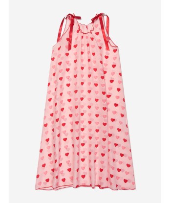 Amiki Children Girls Silk Hearts Rebecca Nightdress pour bénéficier 