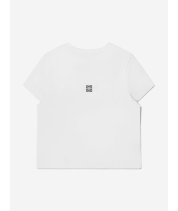 Givenchy Girls Cotton Interlock T-Shirt Faites des économies