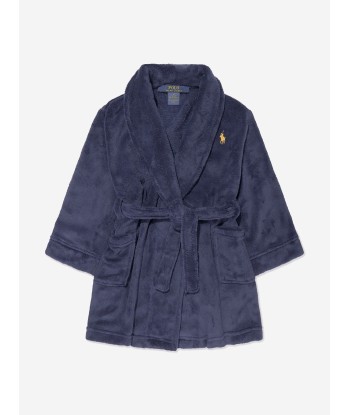 Ralph Lauren Boys Terry Robe in Navy ouvre sa boutique