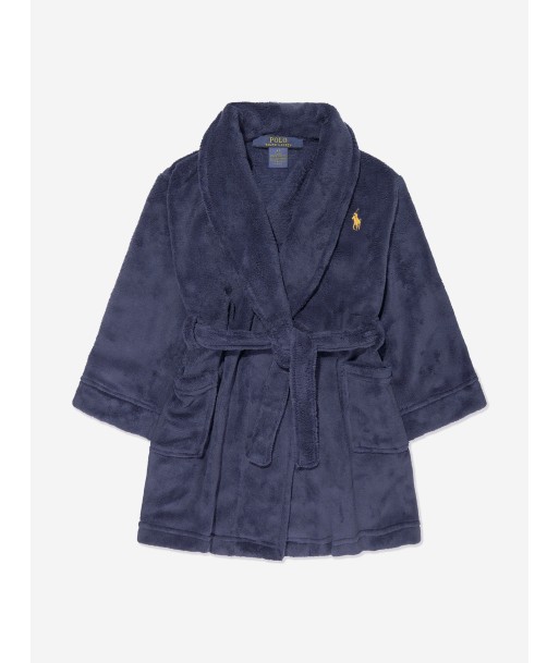 Ralph Lauren Boys Terry Robe in Navy ouvre sa boutique