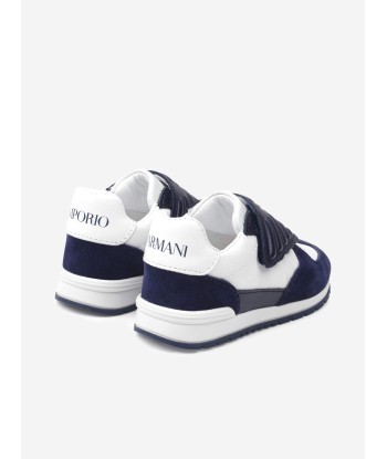 Emporio Armani Boys Trainers & White Logo Trainers pour bénéficier 