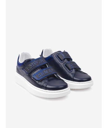 Emporio Armani Boys Trainers - Leather Trainers en linge