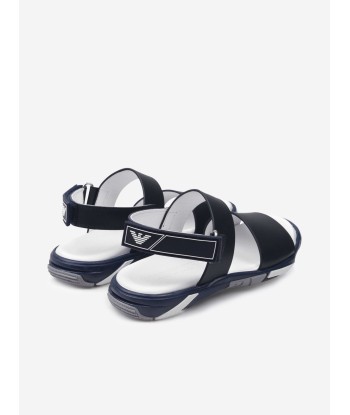 Emporio Armani Girls Sandals - Leather Sandals Profitez des Offres !