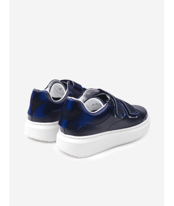 Emporio Armani Boys Trainers - Leather Trainers en linge