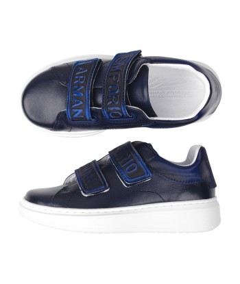 Emporio Armani Boys Trainers - Leather Trainers en linge