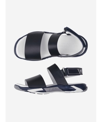 Emporio Armani Girls Sandals - Leather Sandals Profitez des Offres !