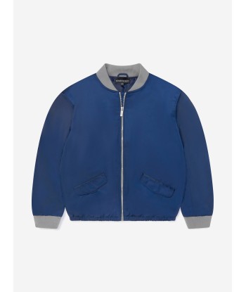 Emporio Armani Boys Branded Zip Up Jacket français