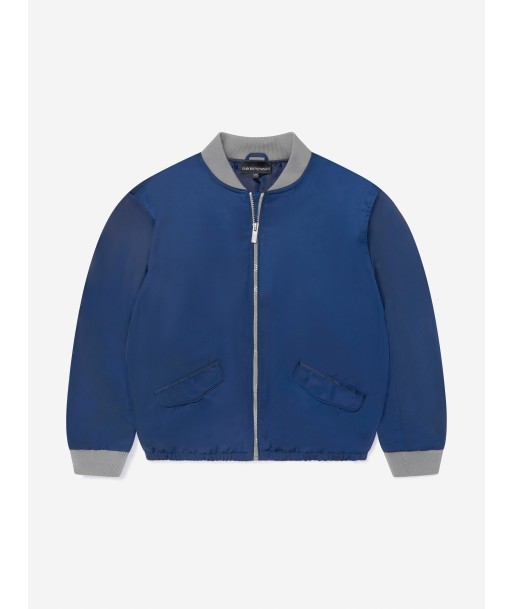 Emporio Armani Boys Branded Zip Up Jacket français