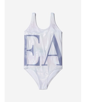 Emporio Armani Girls Logo Print Swimsuit Amélioration de cerveau avec