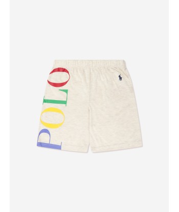 Ralph Lauren Boys T-Shirt And Shorts Lounge Short in Ivory Comment ça marche