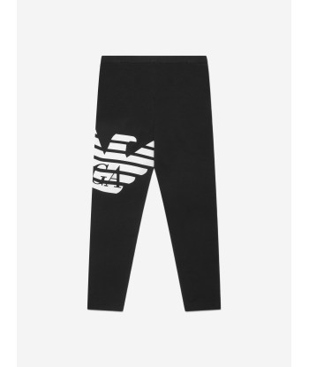 Emporio Armani Girls Cotton Logo Print Leggings de l' environnement