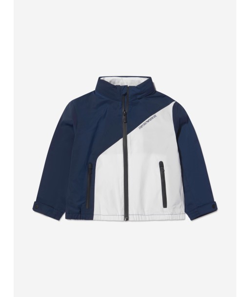 Emporio Armani Boys Jacket With Detachable Hood acheter